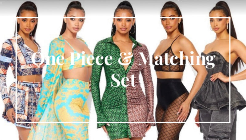 One piece & Matching set - Jey Boutique LLC