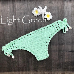 Handmade Crochet Swimwear Bikini.