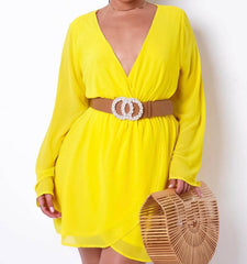 Plus size getaway mini length dress - Jey Boutique LLC
