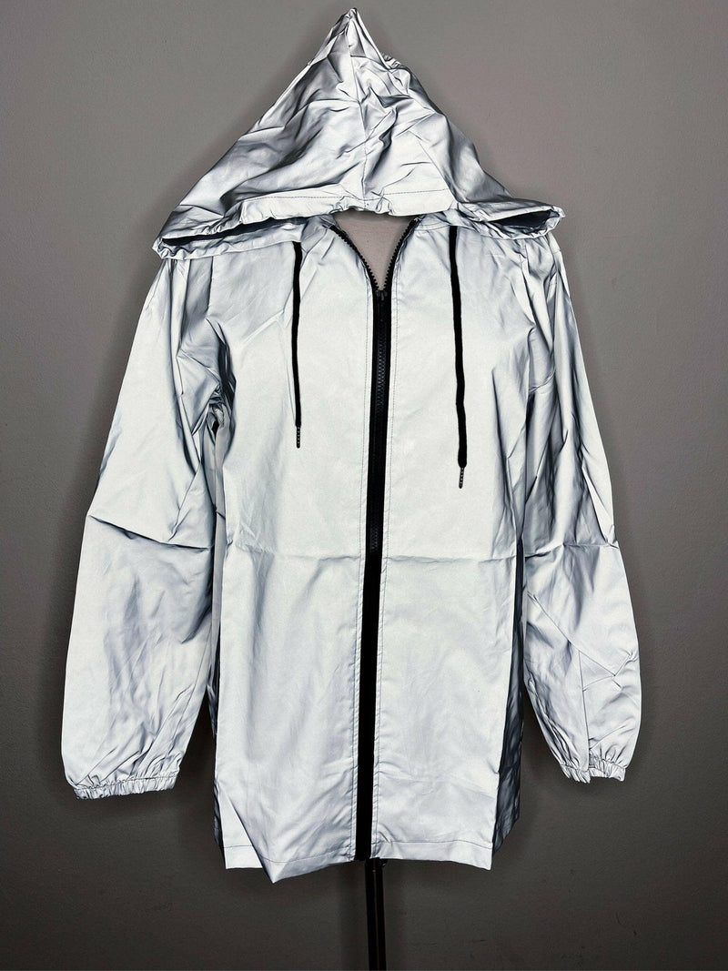 Unisex reflective jacket.